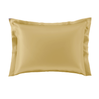 Наволочка с ушками 50*70см SilvaSilk 4067 Gold цвет горчичный
