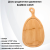 ABX170 Доска разделочная деревянная 14*28*1,5см, BAMBOO CURVE, бамбуковая ABX170 Доска разделочная деревянная 14*28*1,5см, BAMBOO CURVE, бамбуковая