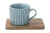EL-R1642/TBR5 Набор из 4 кружек 0,11л Время отдыха Easy Life на подставках из акации EL-R1642/TBR5 Набор из 4 кружек 0,11л Время отдыха Easy Life на подставках из акации