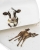 Маслёнка с крышкой Royal Worcester Забавная фауна Буренка 18,3 см, фарфор костяной RWC WN43