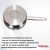 SF-LDL1216G Ковш 1,2л 16см, индукция, нержавеющая сталь, индукция, Kukmara, серия Safia 