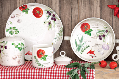 EL-R2212/HOMK Банка для хранения сыпучих продуктов 0,7л  "Домашняя кухня"  