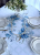 Скатерть с пропиткой "Антипятно" 145*250см, овальная, декор "Delight blue" Скатерть с пропиткой "Антипятно" 145*250см, овальная, декор "Delight blue"