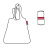 AT3004 Сумка Mini maxi shopper red