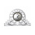 990/77211/8/92400/190-119 Часы хрустальные 19см Crystal BOHEMIA