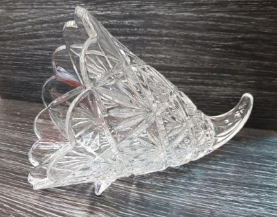 990/87101/0/33540/220-109 Доза 22см хрусталь, Crystal BOHEMIA, декор "Рог изобилия" 