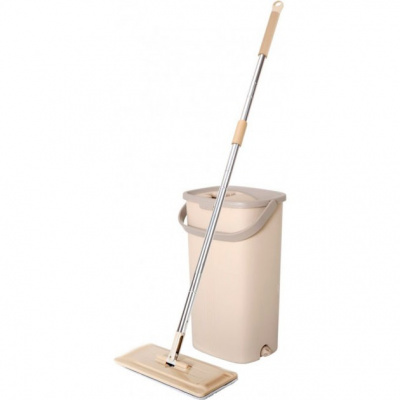Комплект для уборки: швабра и ведро с отжимом  VERDE MOP STYLE + насадка в подарок 30893 00-00000001