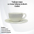 1075-2 Чайная пара: чашка 230мл с блюдцем, в стиле Villeroy & Boch, серия Cellini 1075-2 Чайная пара: чашка 230мл с блюдцем, в стиле Villeroy & Boch, серия Cellini